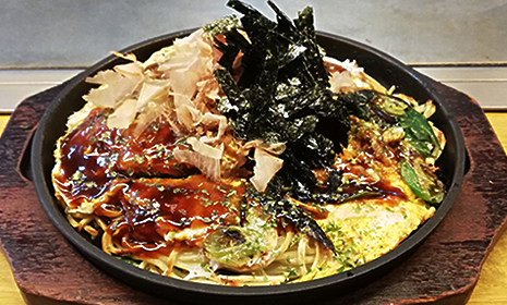 ネギ焼スペシャルそば 1,450円（税込）