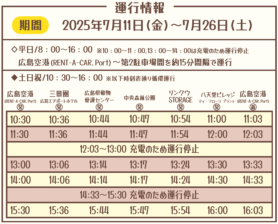 時刻表