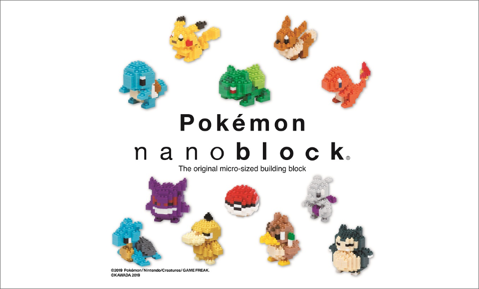 pokémon nanoblock POP UP SHOP