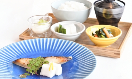 味噌腌鲅鱼盘式套餐