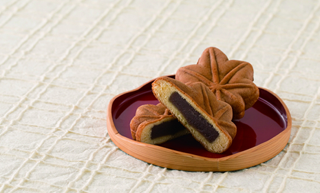 Momiji Manju (Strained Bean Paste)