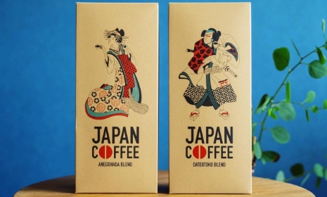 JAPANCOFFEE 다테오토코, 아네고하다 블렌드 8팩